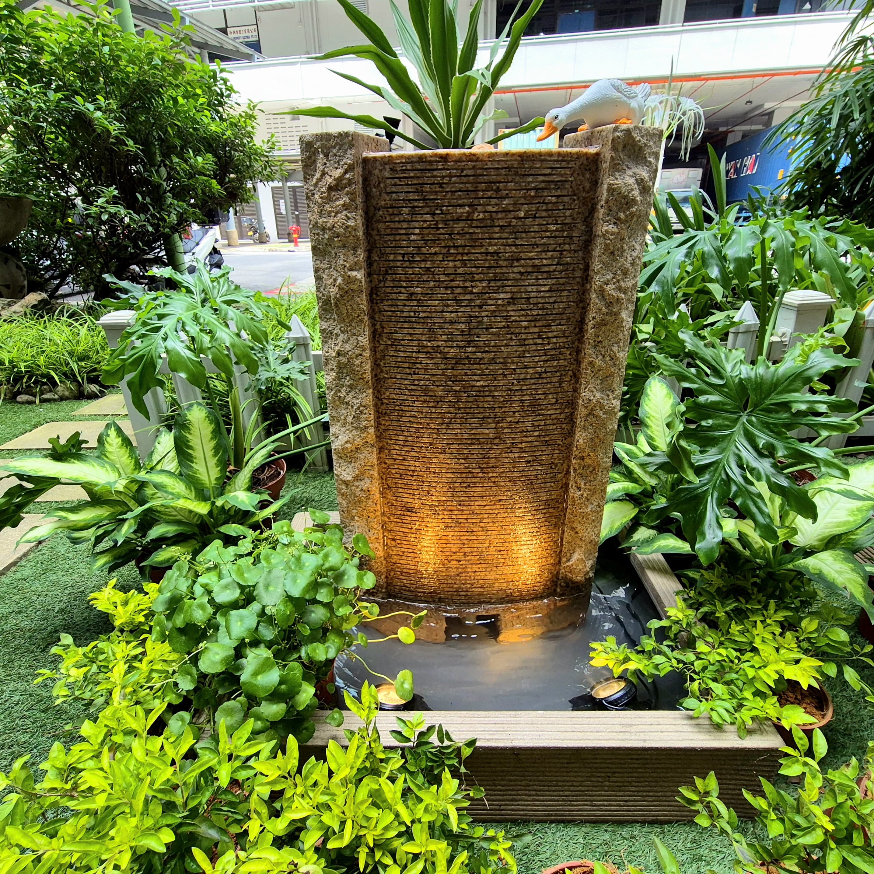 Wealth Accumulated Granite Water Feature Wealth Accumulated Granite Water Feature